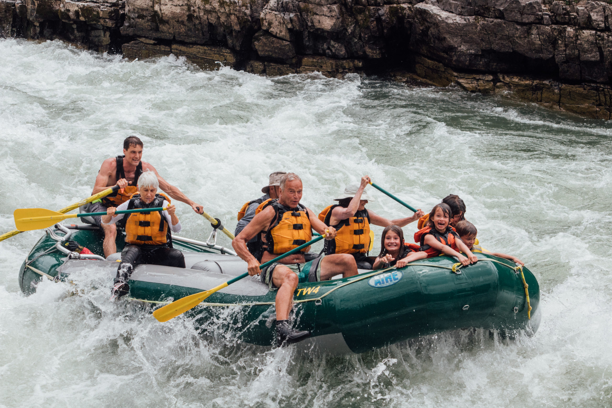 whitewater rafting and scenic combo trip on snake river in jackson hole