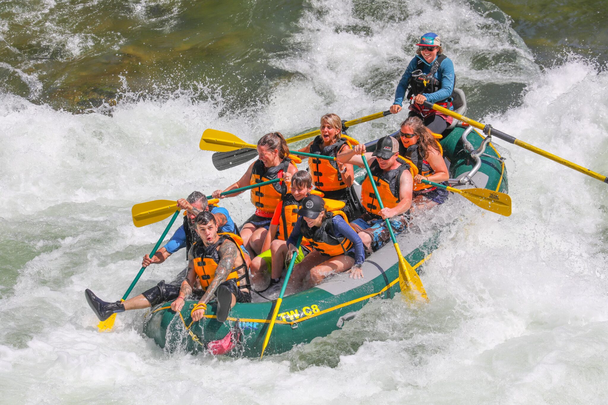 Small Water Raft Jackson Hole Whitewater Rafting - Snake River - Teton Whitewater